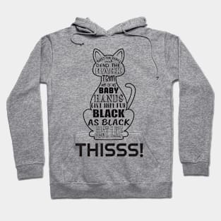 'Hocus Pocus Cat Spell' Cute Cats Adorable Hoodie